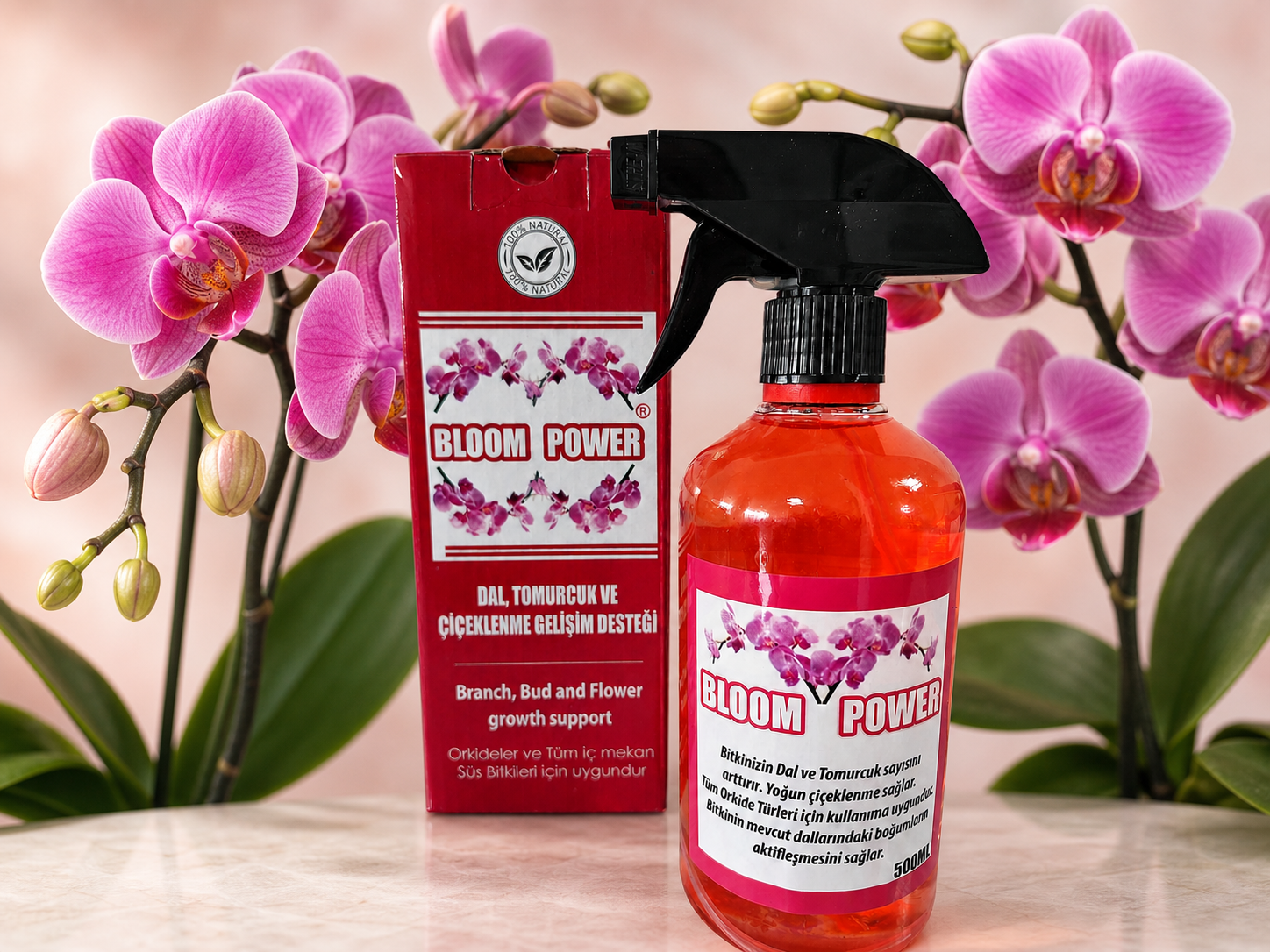 Bloom Power ürününün kutusu ve ambalajının tamamı